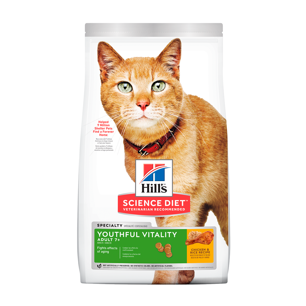 Hills SD Feline Adult 7+ Youthful Vitality 1.4 Kg