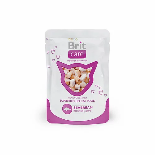 BRIT CARE CAT SEABREAM POUCH sachet