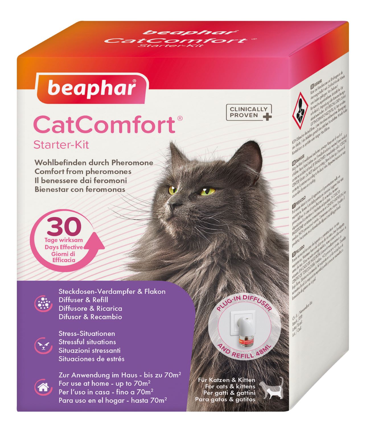 Beaphar catcomfort starter kit-difusor eléctrico y reca