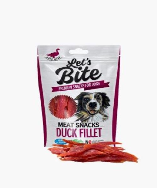 Brit LET'S BITE MEAT SNACKS DUCK FILLET