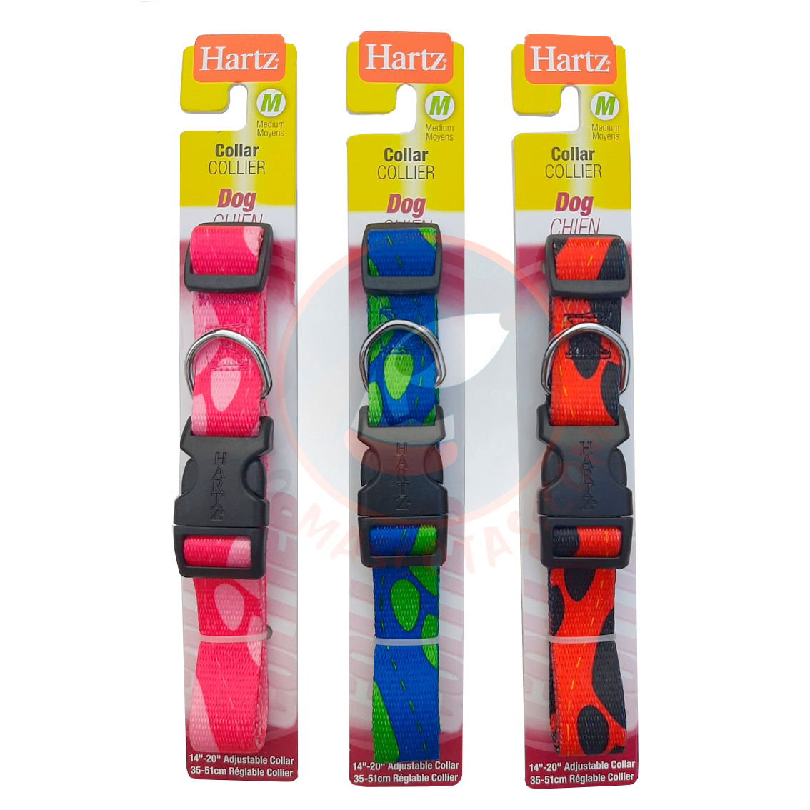 Collar - Adj 35-51 cm Fashion azul con verde M