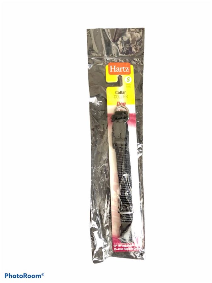 Collar - Adj 25-42 cm color entero negro S