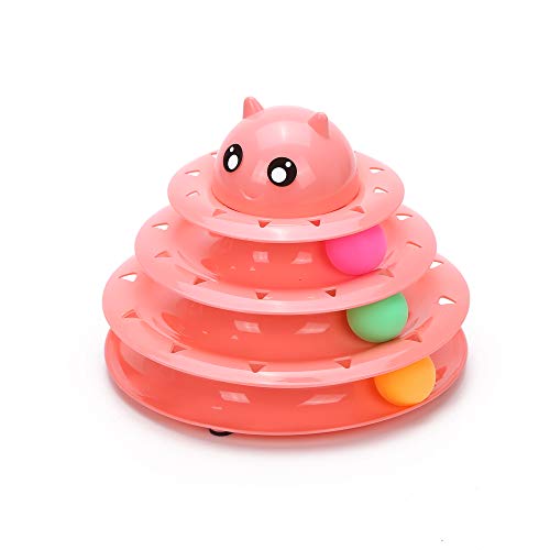 Laberinto circular cats rosa