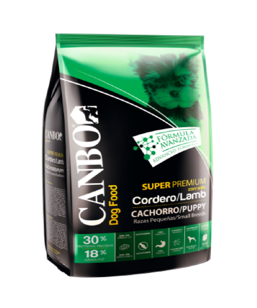 Canbo Cachorros razas pequeñas Cordero 7 Kg