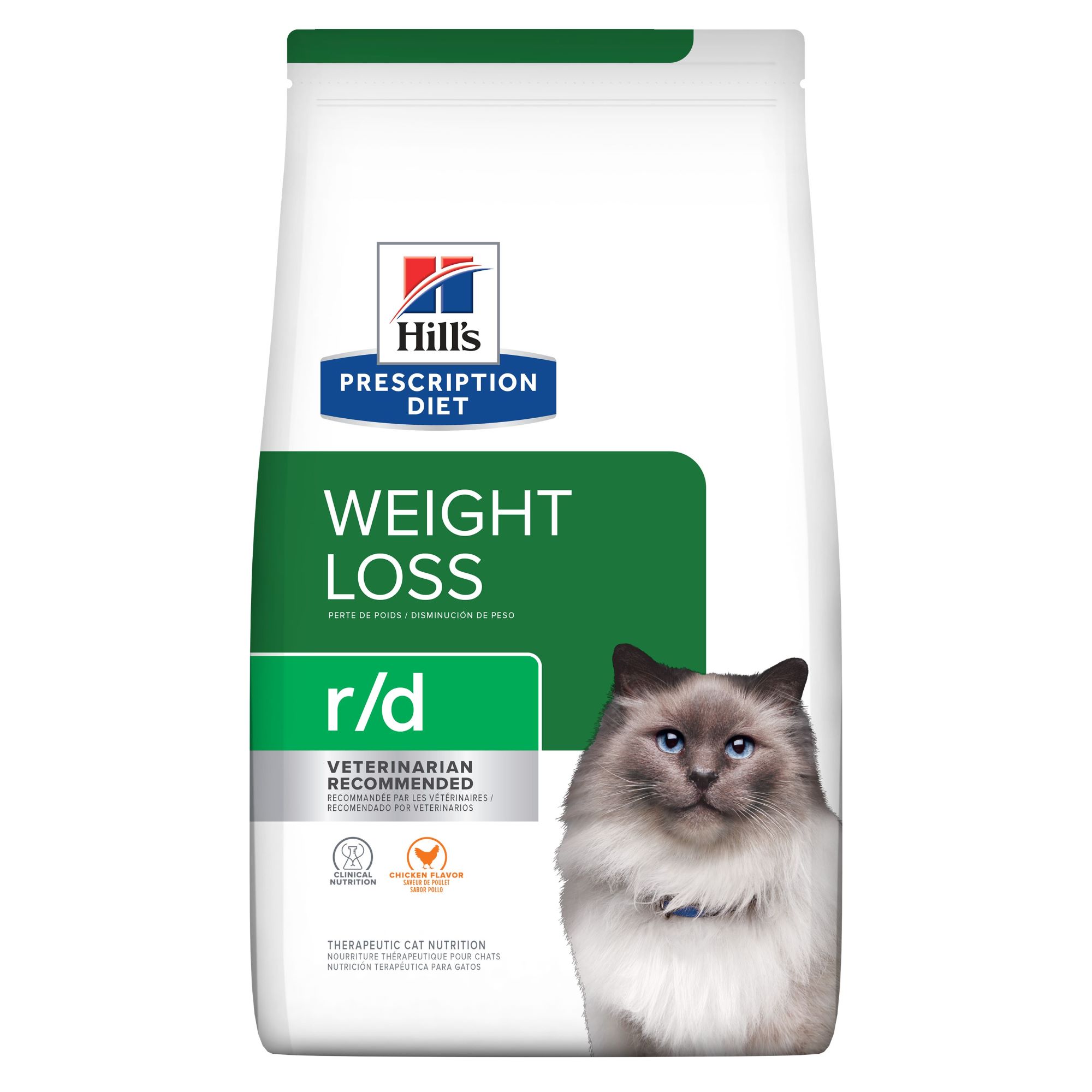 Hills PD Feline r/d Dry - Control de Peso 1.8 Kg