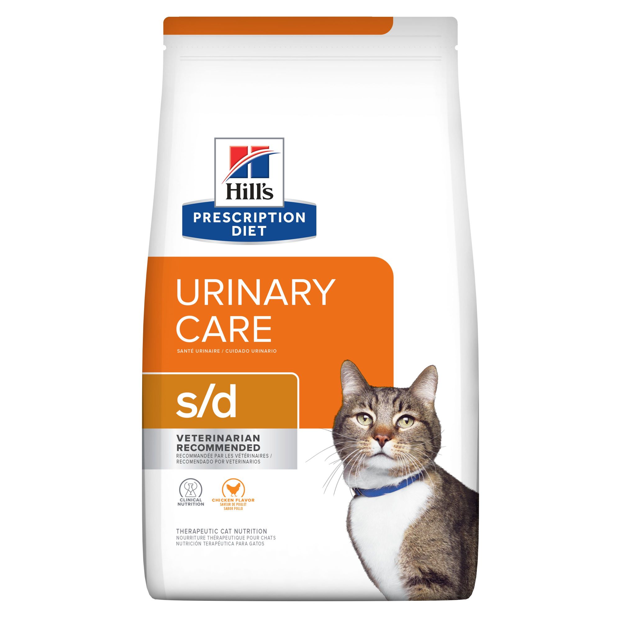 Hills PD Feline s/d Dry - Cuidado Urinario 1.8 Kg