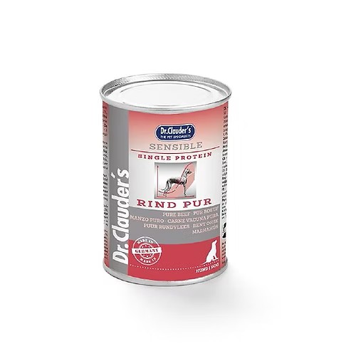 Dr. Clauder´s SELECT MEAT SENSIBLE BEEF 99% perros lata 400 gr