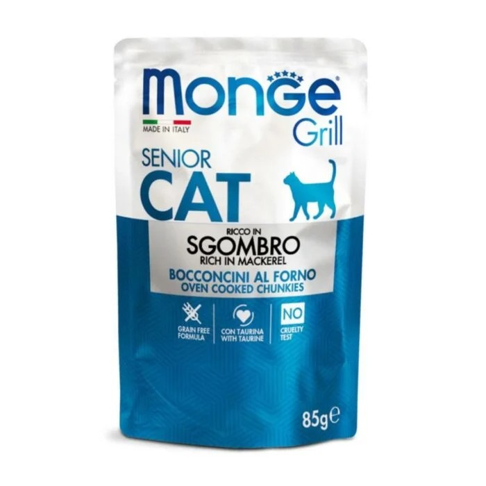 Monge Senior Grill Caballa 85 gr