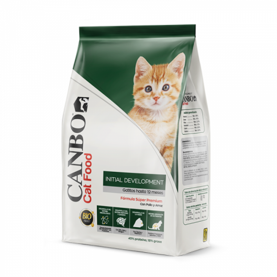 Canbo Gatitos Initial Development con pollo y arroz 3 Kg