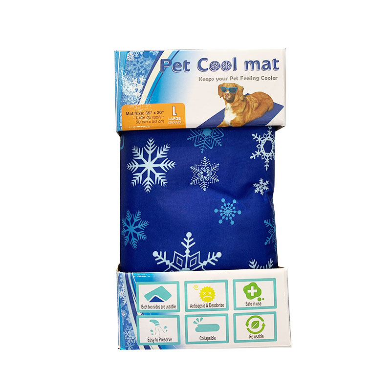Cool Mat Azul Copo de nieve L 50 x 90 cm