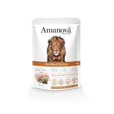 Amanova Sterilized Chicken pouch 85 gr