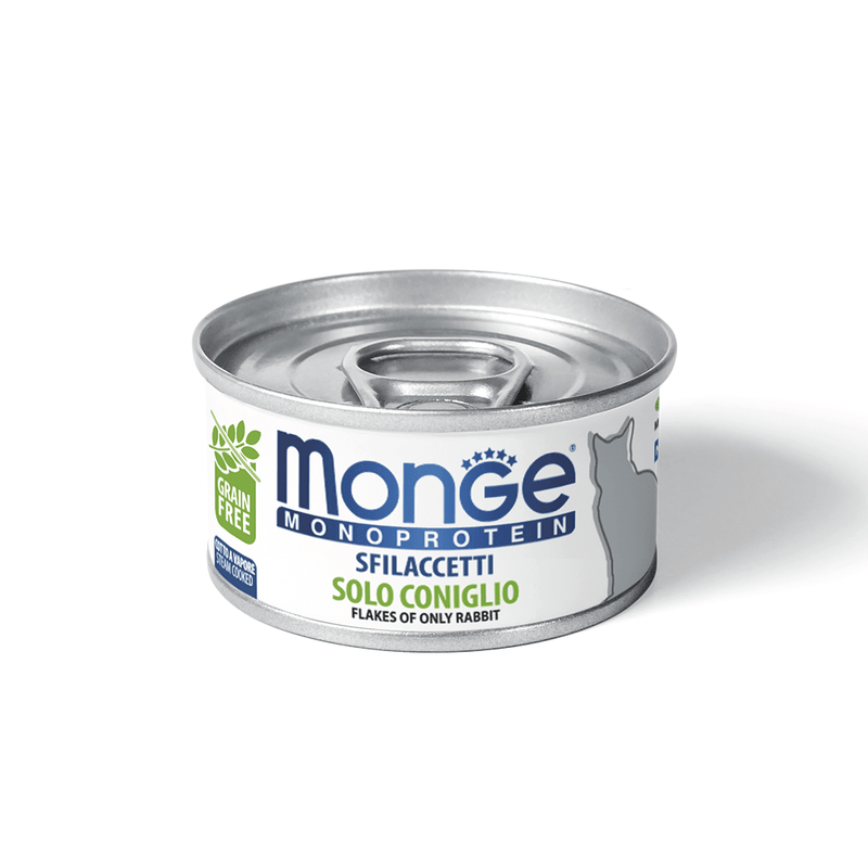 Monge Feline Adult Monoprotein Conejo 80 gr