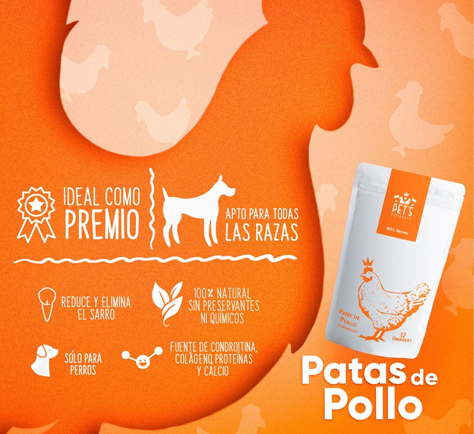 Pet´s Republic Patas de Pollo 15 unidades-1