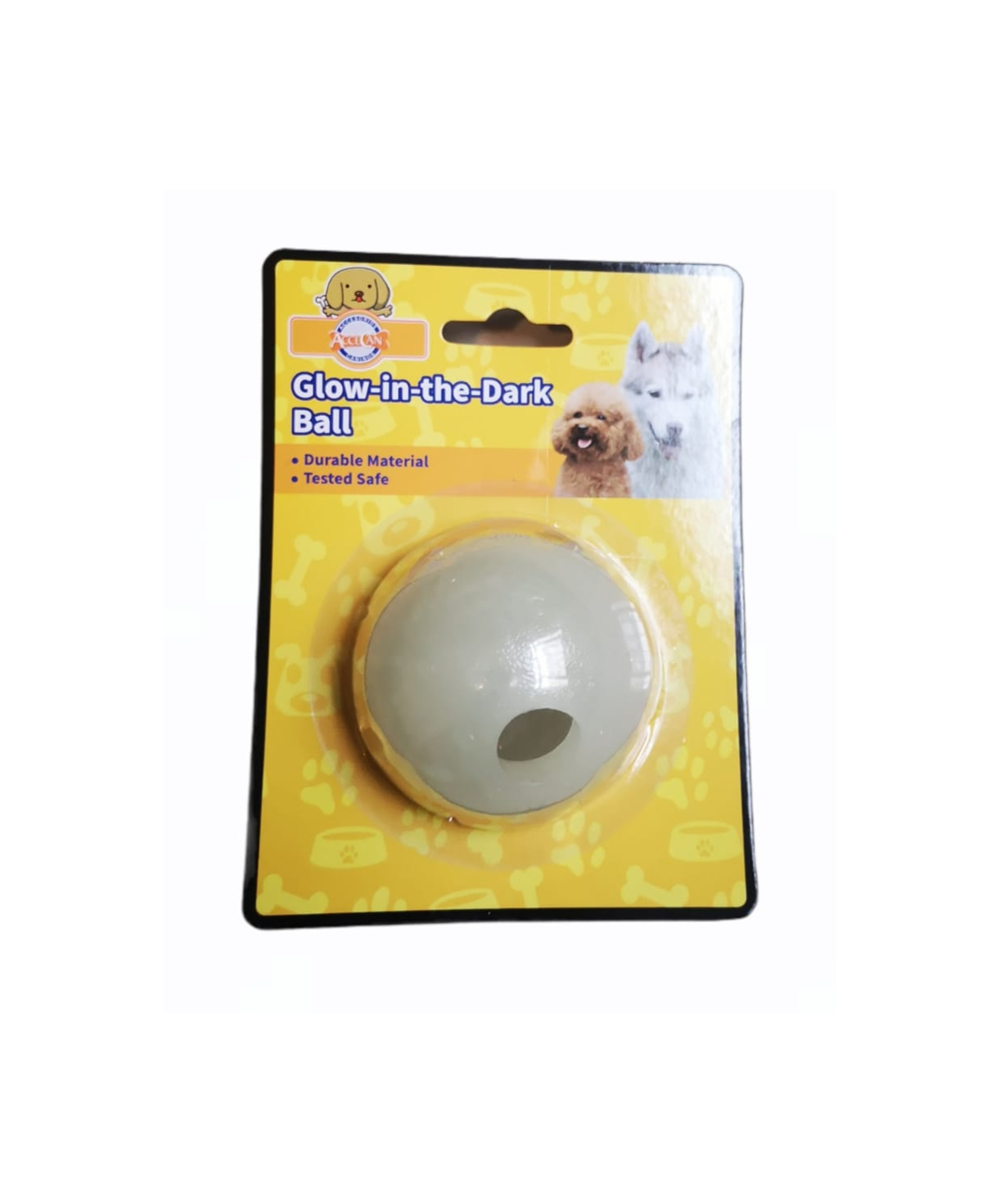 Pelota luminosa en la oscuridad M
