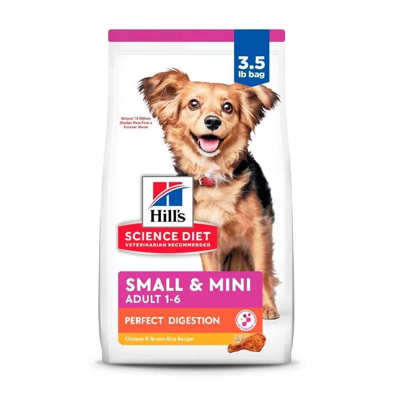 Hills Science Diet Can Adult Perfect Digestion Small & Mini 1.58 k