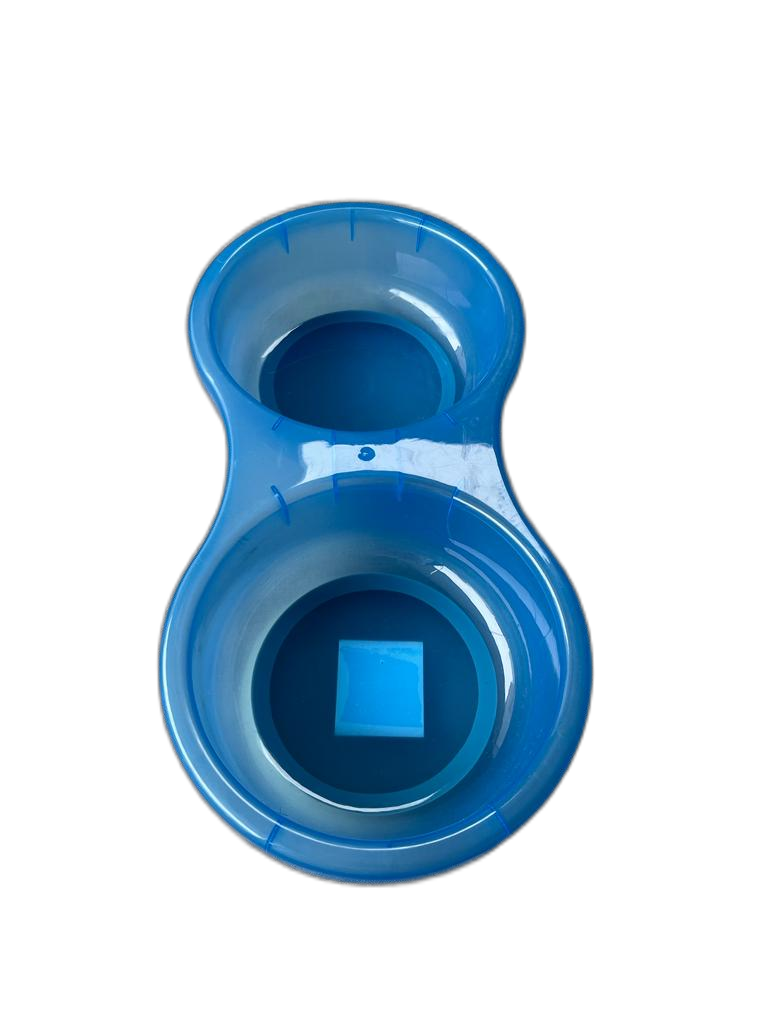 AcceCan Plato Doble Sky Blue con chupón-1