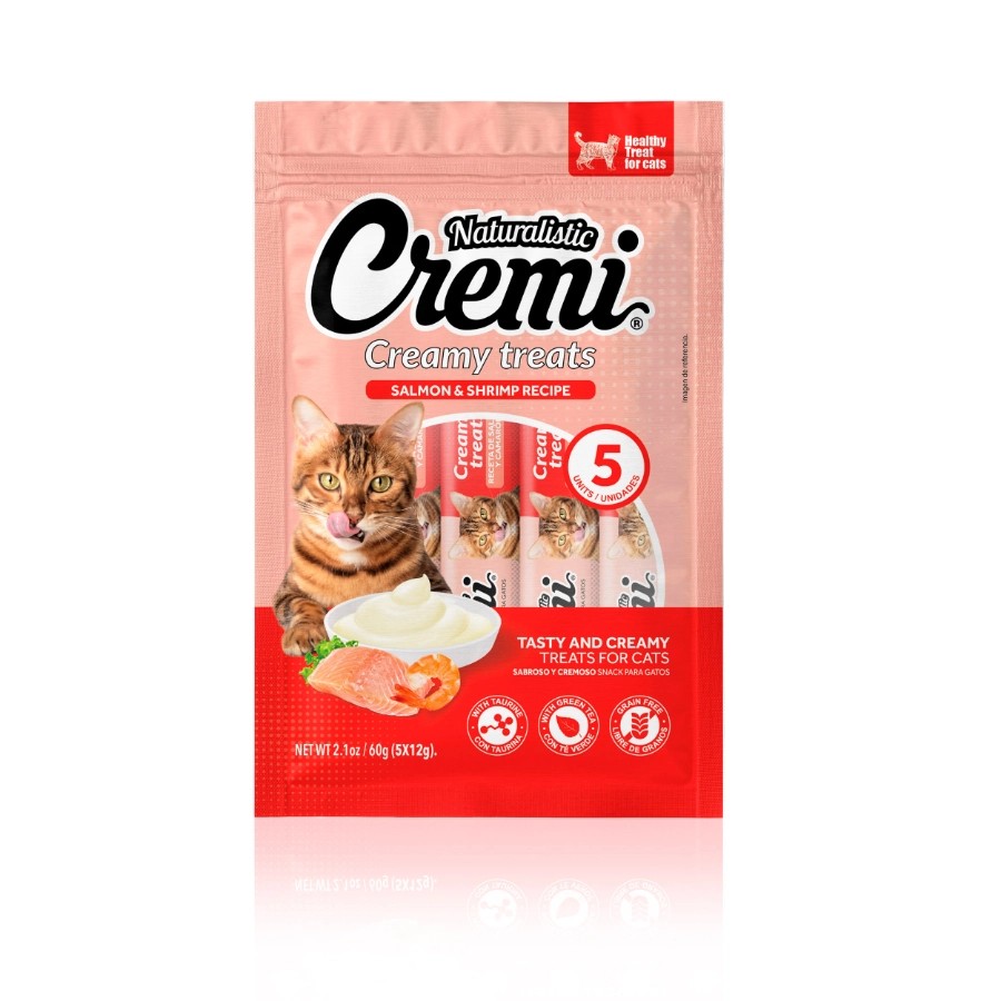 Cremi Receta De Salmón Y Camarones (5 Unidades)