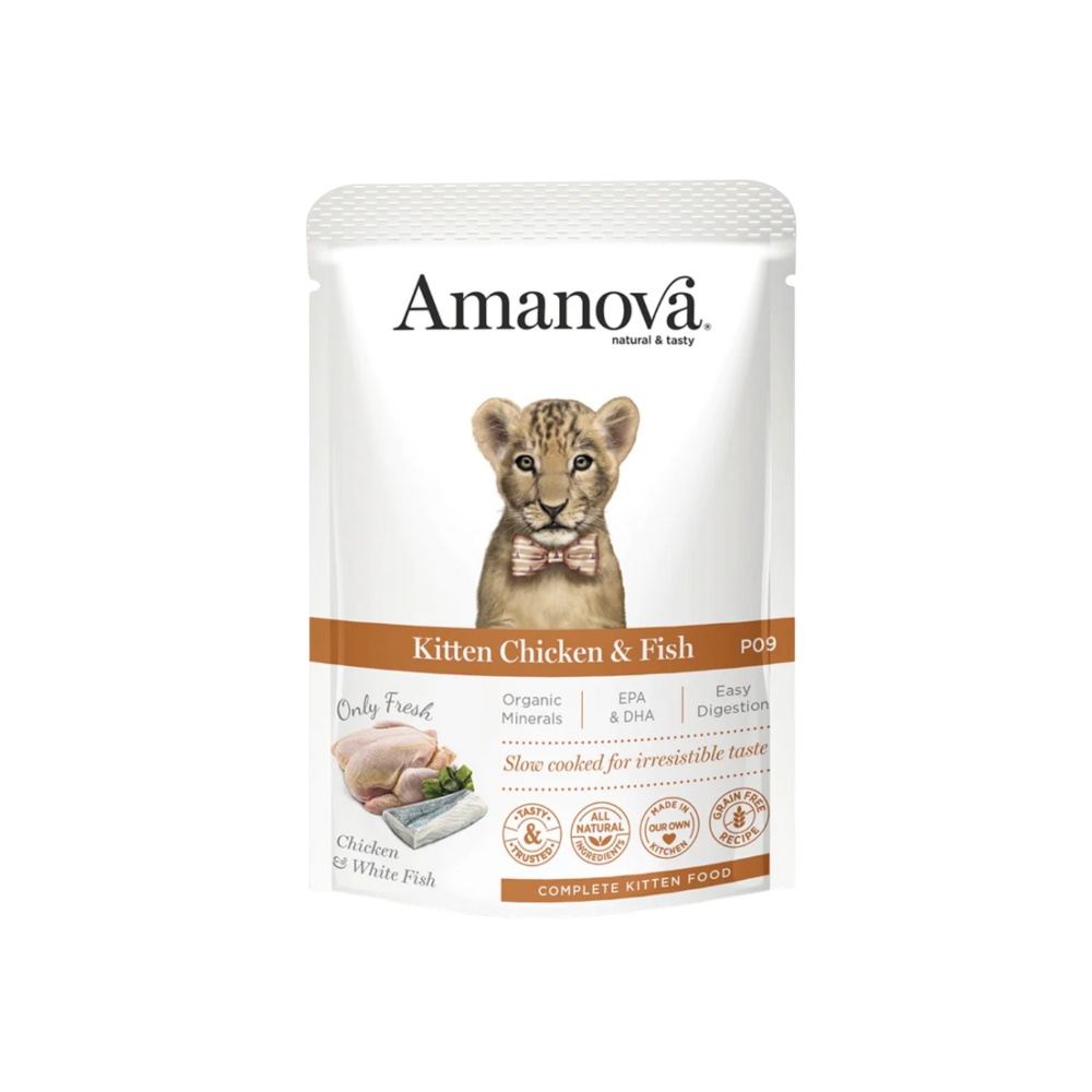 Amanova Kitten Chicken & fish 85 gr